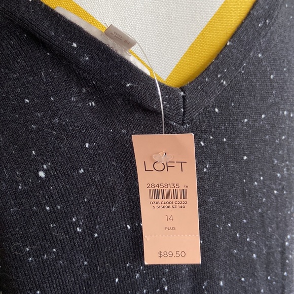 LOFT Speckled Knit Dress - Picture 8 of 13